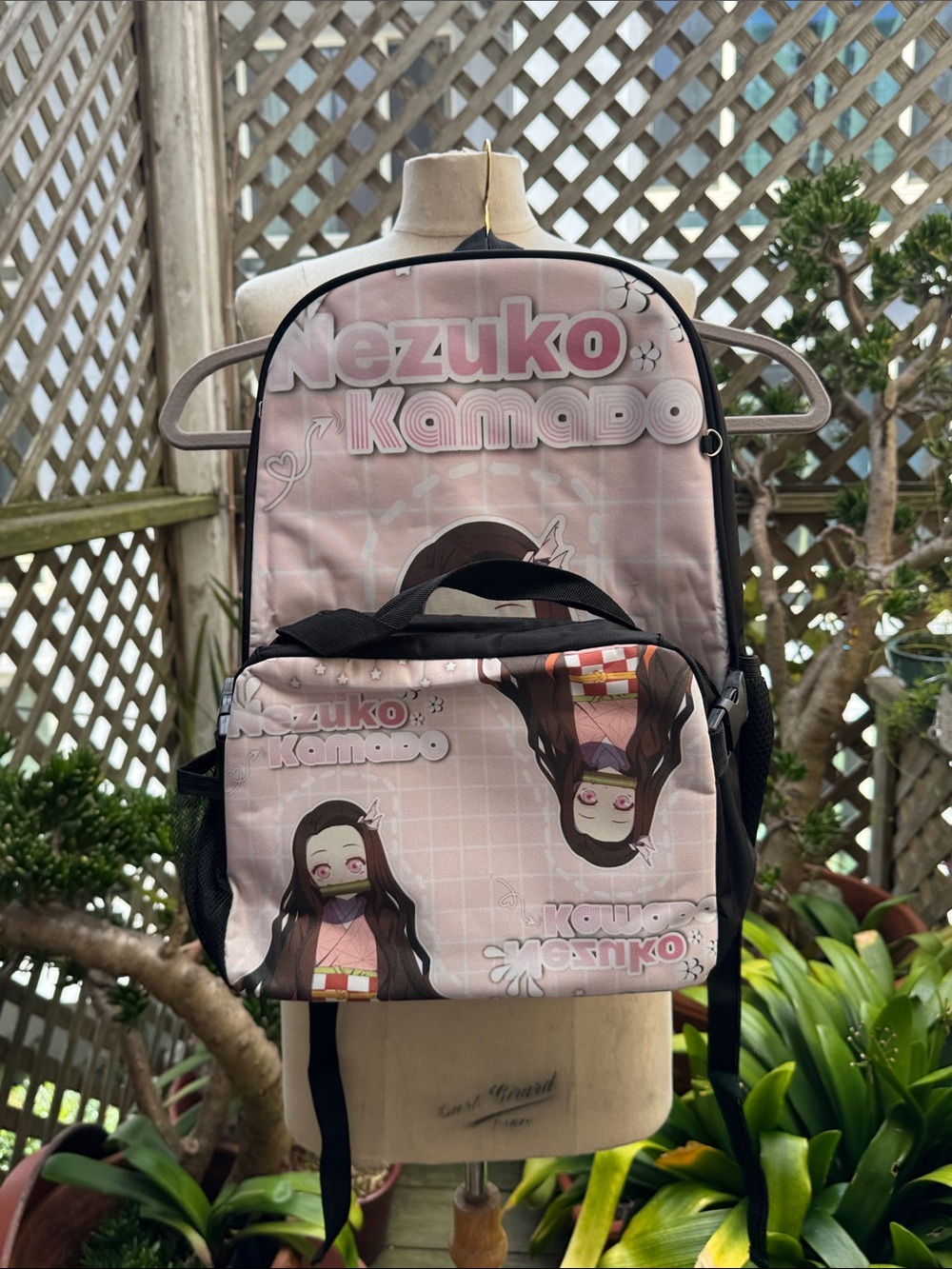 Demon Slayer: Nezuko Kamado Backpack and lunch bag Set .  NWOT